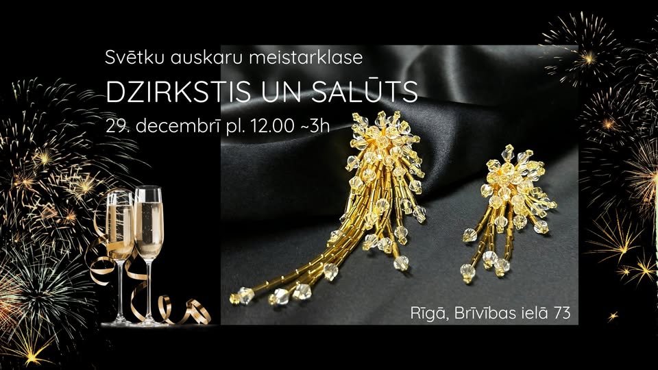 SVĒTKU AUSKARU MEISTARKLASE