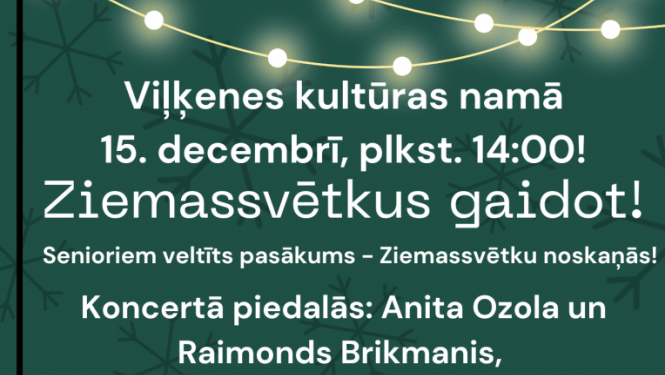 Koncerts – Ziemassvētkus