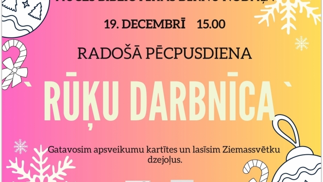 “Rūķu darbnīca!”