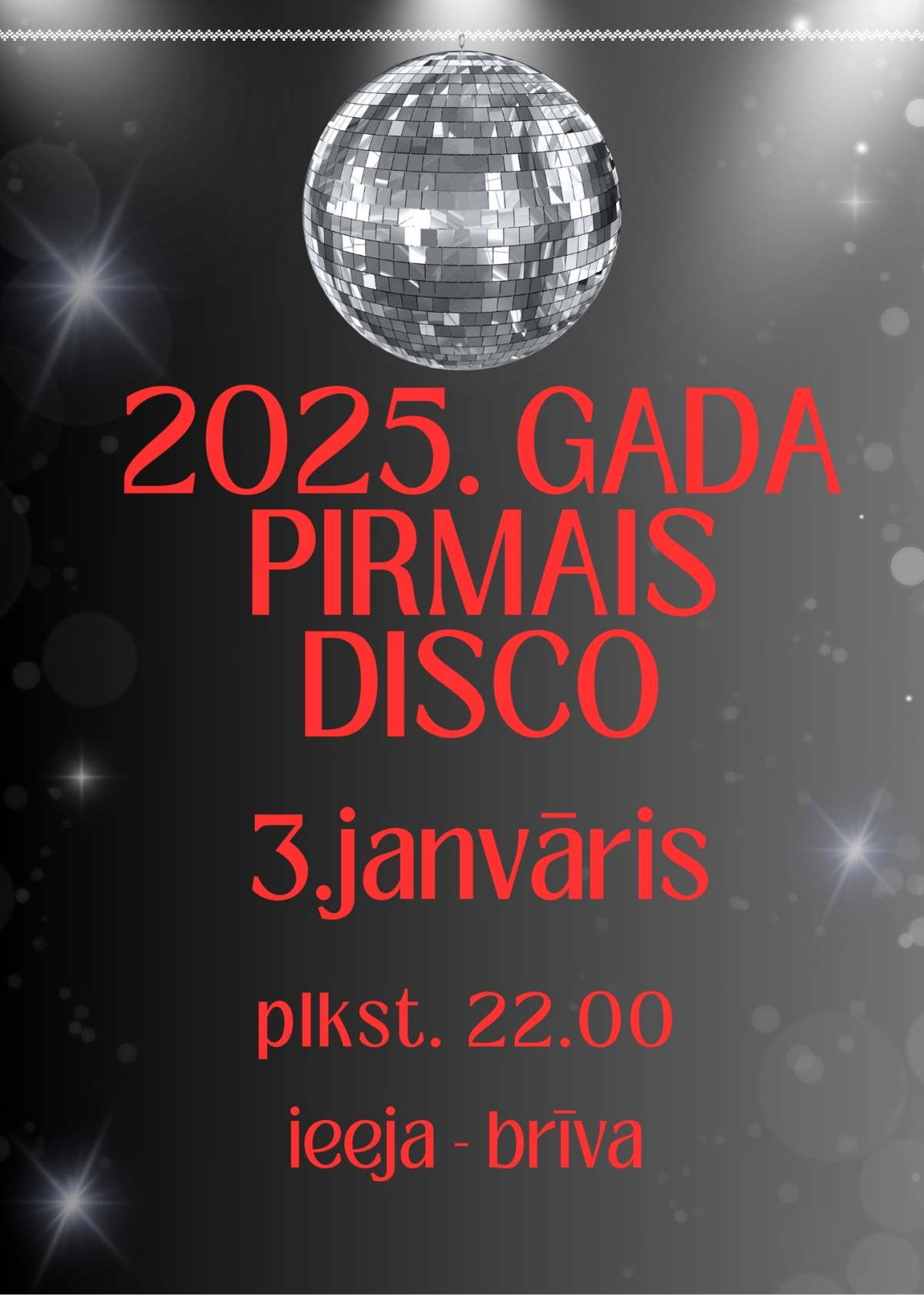 2025. gada Pirmais Disco