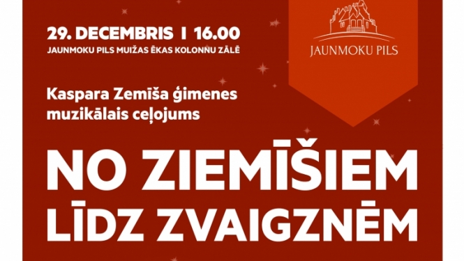 Kaspars Zemītis ar ģimeni muzikālā ceļojumā “No Ziemīšiem līdz Zvaigznēm” Jaunmoku pilī