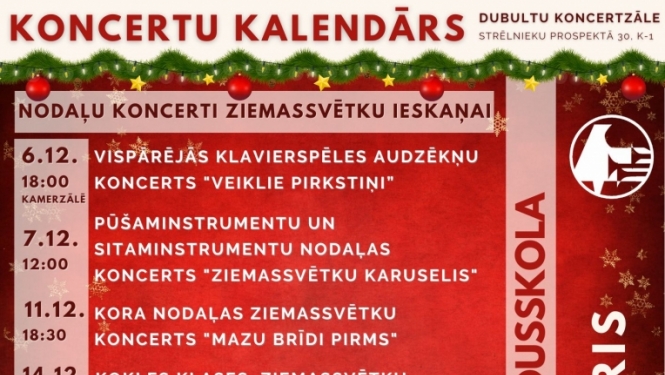 Koncerts “Veiklie pirkstiņi”