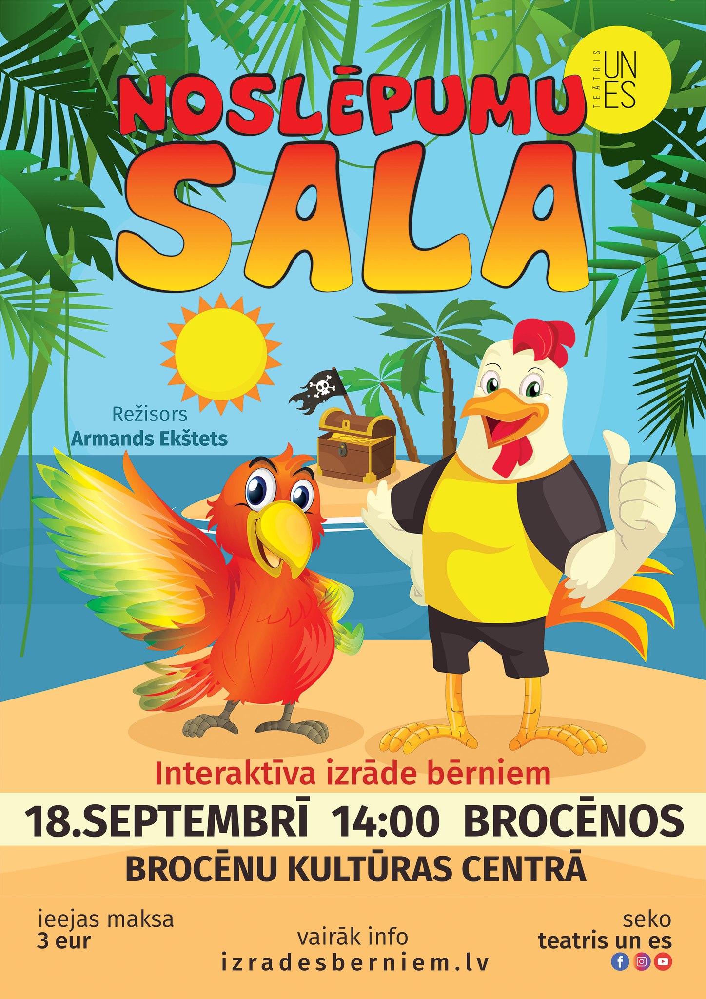Izrāde bērniem “Noslēpumu sala”