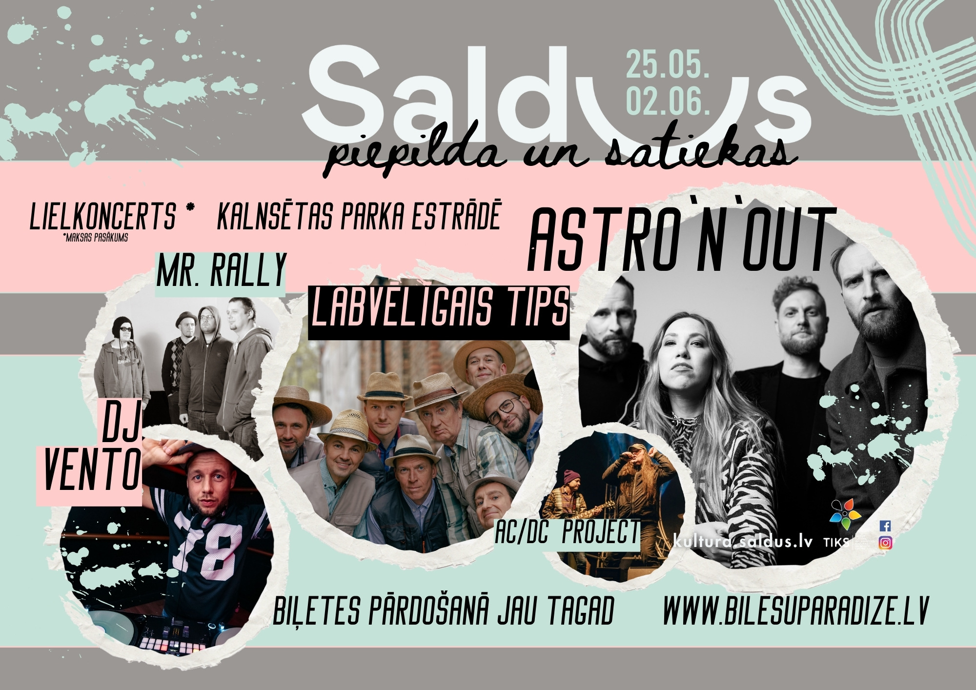 Lielkoncerts “Saldus piepilda un satiekas”
