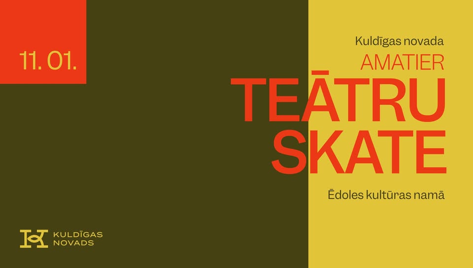 Kuldīgas novada amatierteātru skate