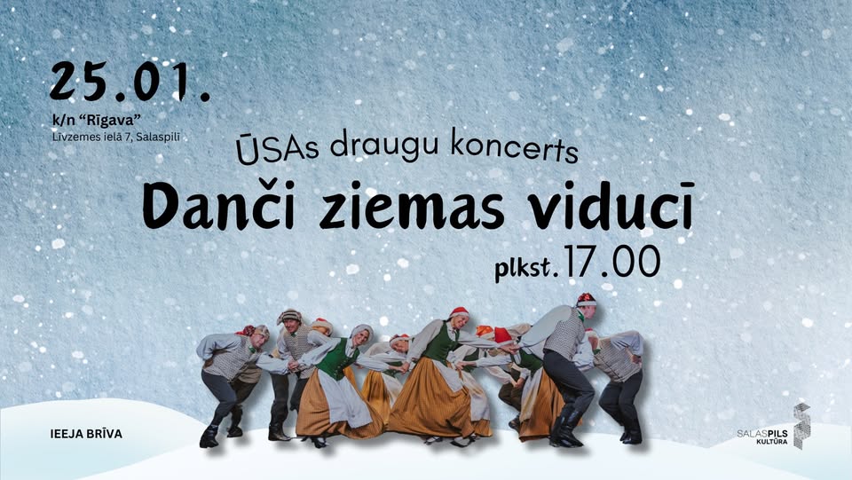 Danči ziemas viducī – ŪSAs draugu koncerts