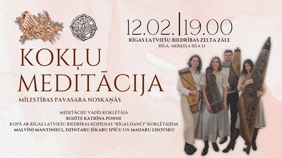 Kokļu meditācija mīlestības pavasara noskaņās