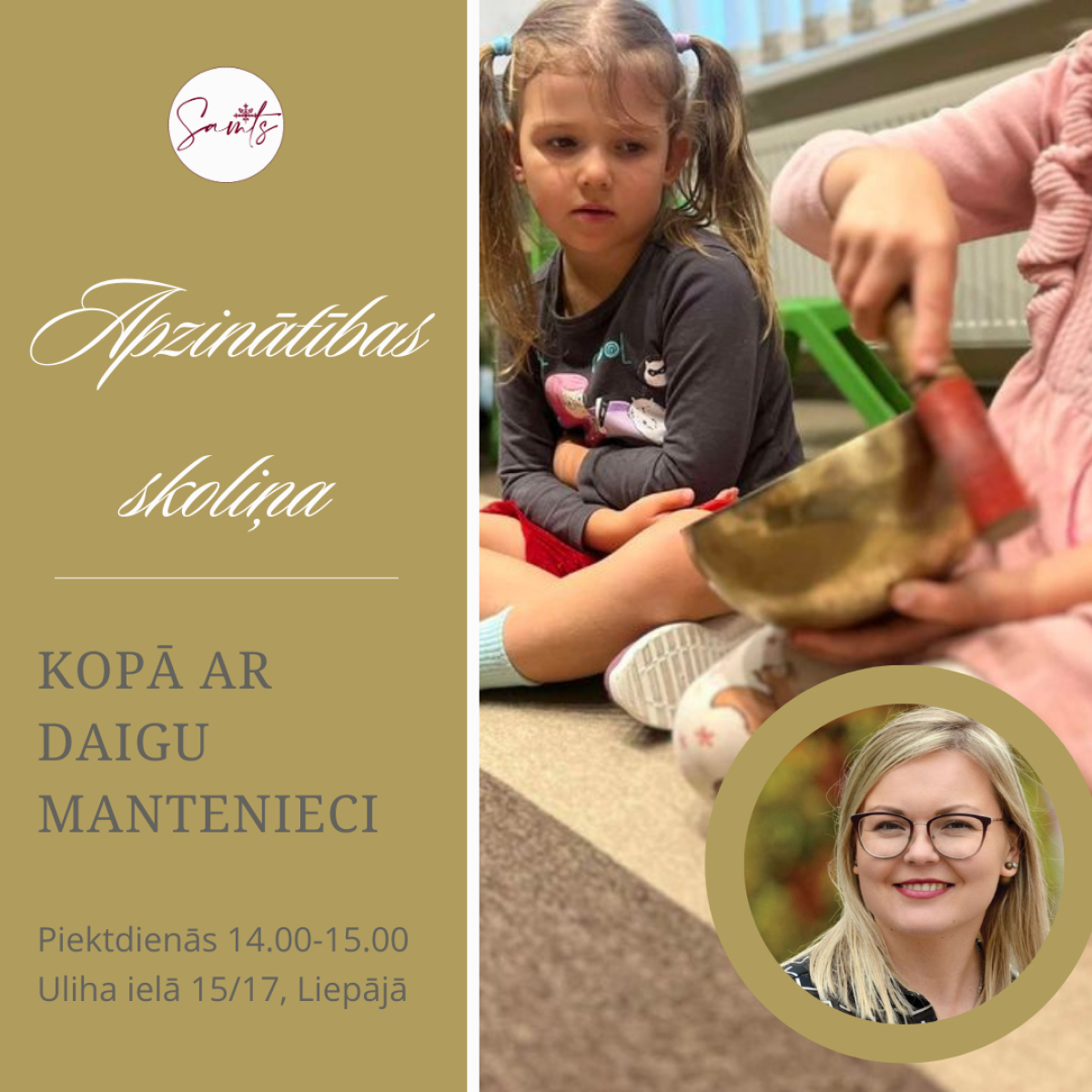Apzinātības skoliņa bērniem