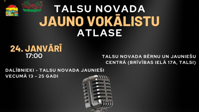 Jauno vokālistu konkursa „Nots 2025” atlase