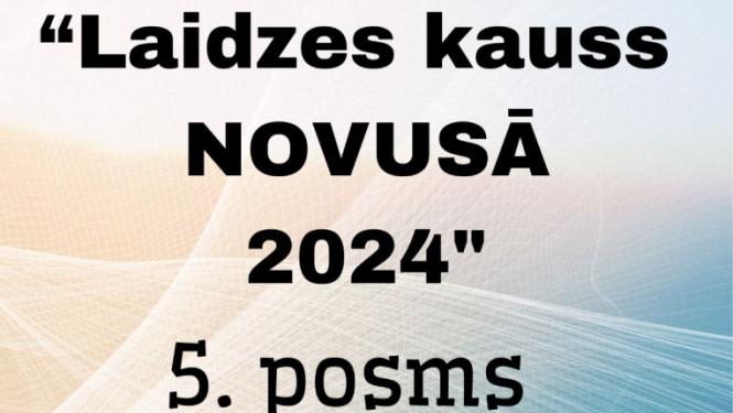 Laidzes kauss novusā. 5. posms