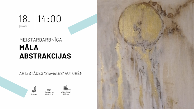 Meistardarbnīca “Māla abstrakcijas” ar izstādes “SievietES” autorēm