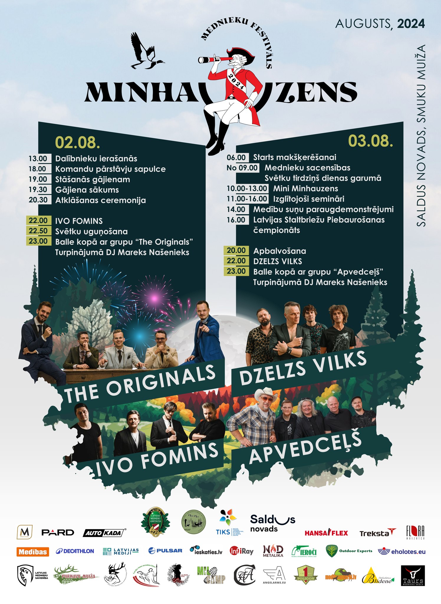 Mednieku festivāls “Minhauzens”