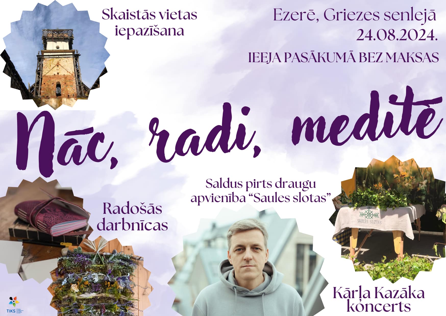 ‘’Nāc, radi, meditē’’ inovatīvais pasākums