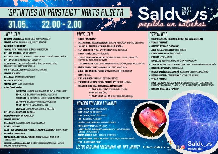 Nakts pilsētā “Satikties un pārsteigt”