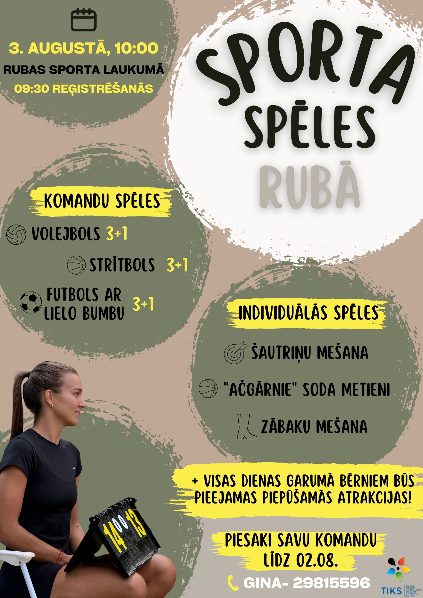 Sporta spēles Rubā