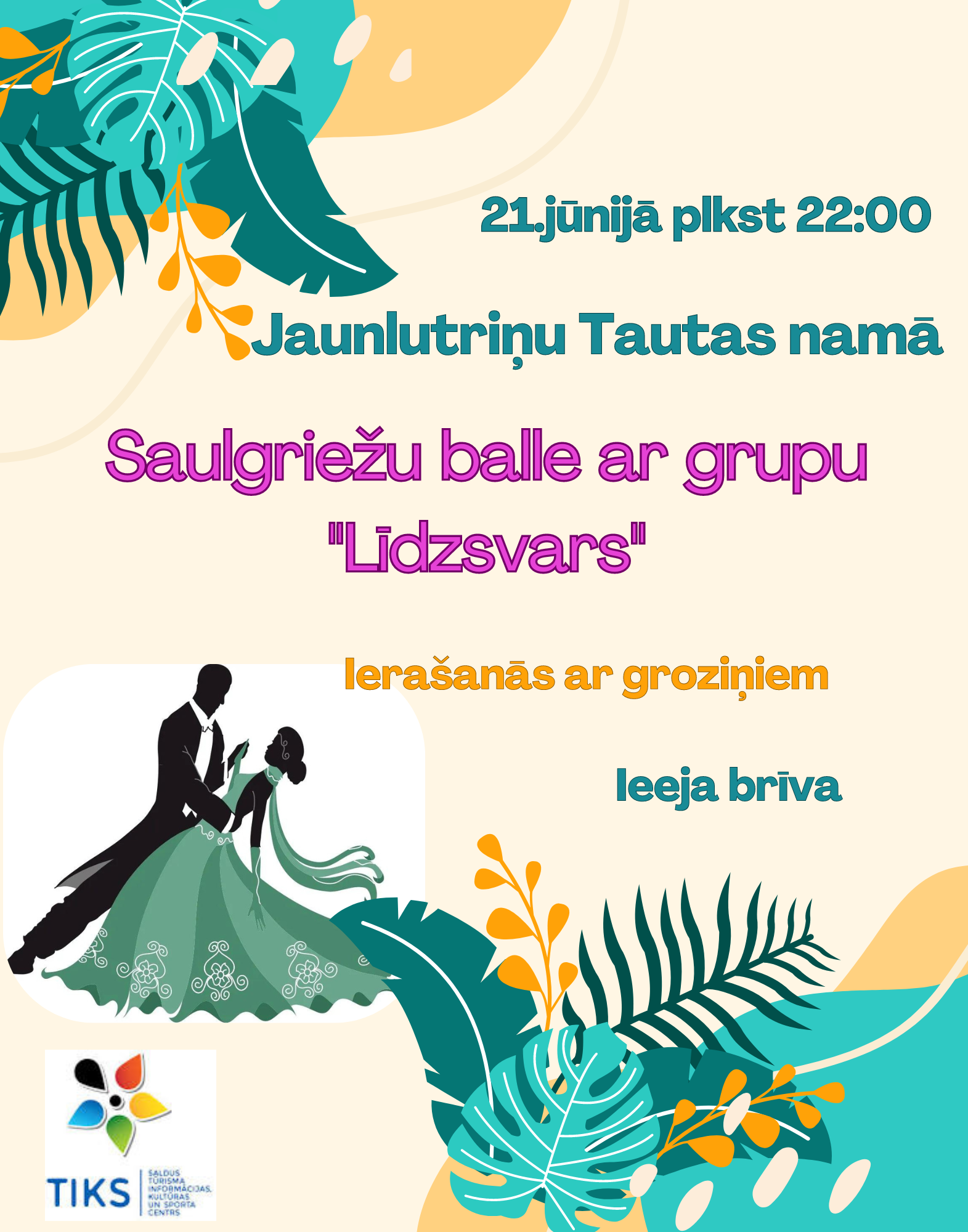 Saulgriežu balle ar grupu “Līdzsvars”
