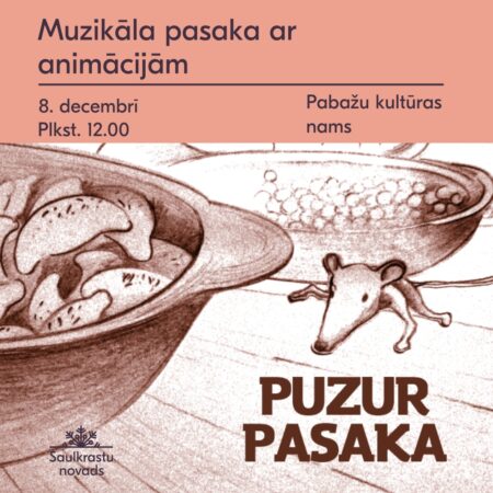 Postfolkloras grupa “Daba San” aicina pirmskolas vecuma bērnus ar vecākiem uz Ziemassvētku stāstu “Puzurpasaka”