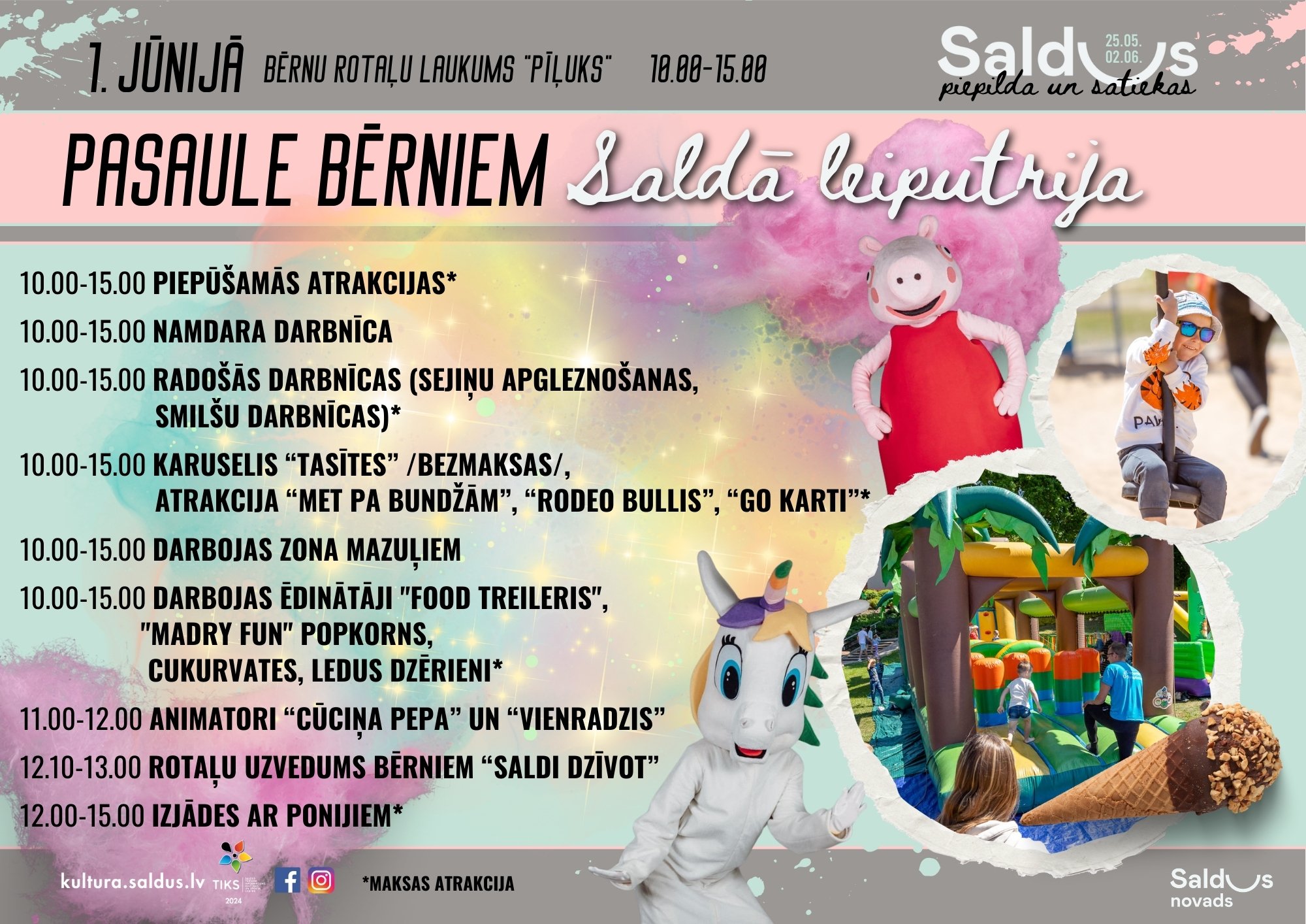 Pasaule bērniem “Saldā leiputrija”