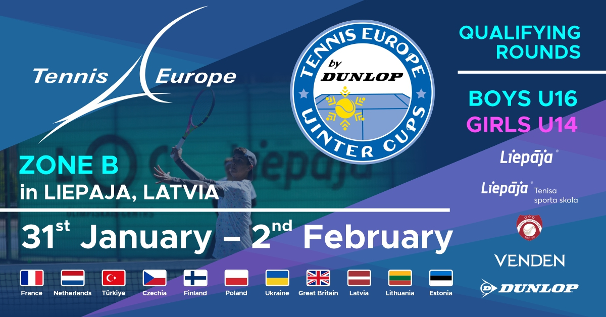 Tennis Europe Winter Cups by Dunlop B zonas kvalifikācija
