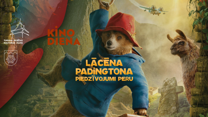 Kino – filma visai ģimenei “Lācēna Padingtona piedzīvojumi Peru”
