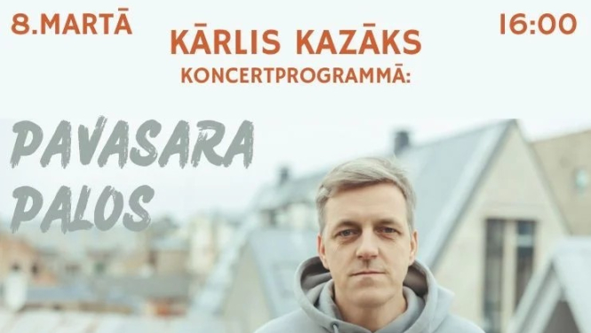 Kārļa Kazāka koncertprogramma „Pavasara palos”
