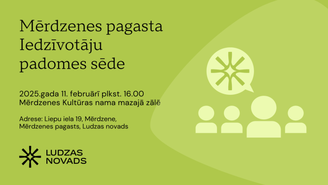 Mērdzenes Iedzīvotāju padomes sēde