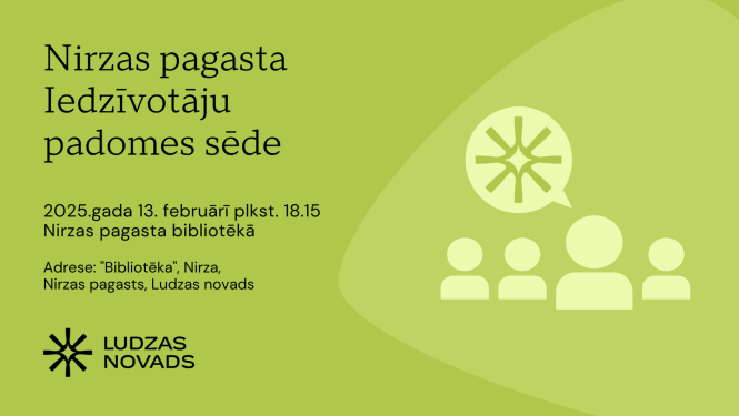 Nirzas Iedzīvotāju padomes sēde