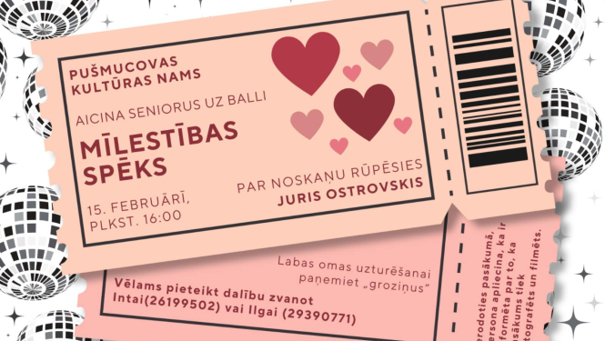 Senioru balle “Mīlestības spēks” Pušmucovas KN