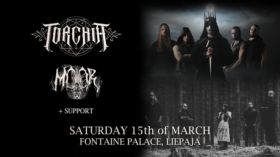 TORCHIA (FIN) / MOOR (GER) / OVERCAST RAIN (LAT) at Fontaine Palace, Liepaja