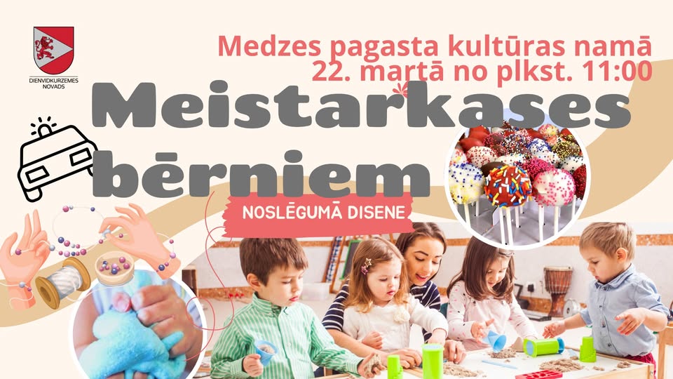 Meistarklases bērniem/ballīte