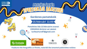 Aktivitātes ģimenēm – Sportiskais raksturs