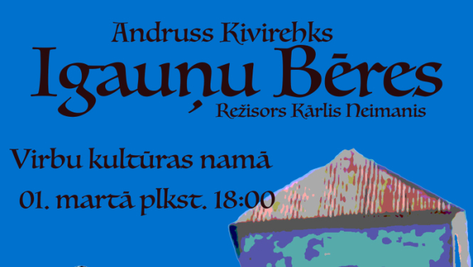 Amatierteātra „Es un Tu” izrāde „Igauņu bēres”