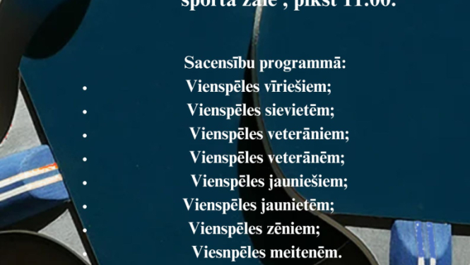 Rundāles pagasta turnīrs Galda tenisā 1.kārta