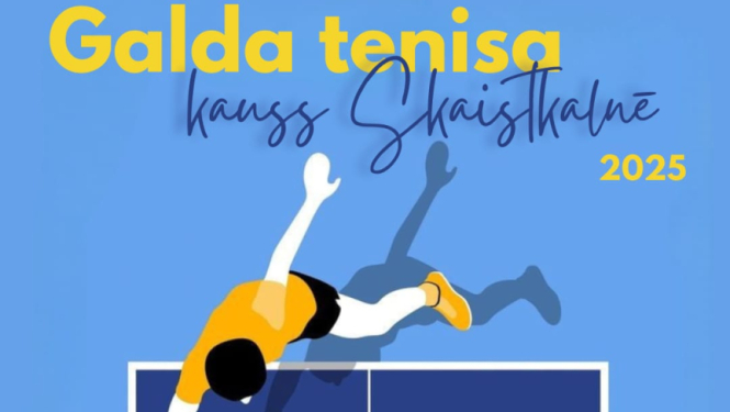 Galda tenisa sacensības 2025