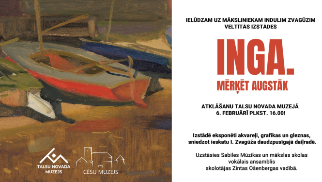 Izstādes „Inga. Mērķēt augstāk” atklāšana