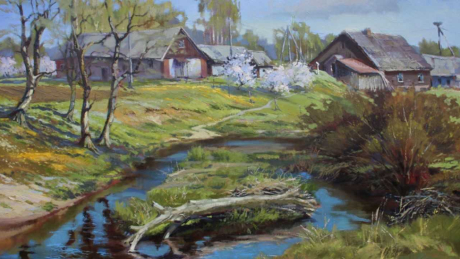 Jāņa Kalniņa gleznu izstāde “Klusums, kas runā”