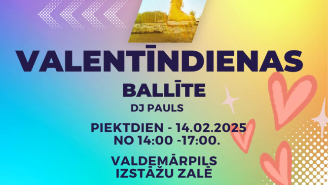 Valentīndienas ballīte ar DJ Paulu