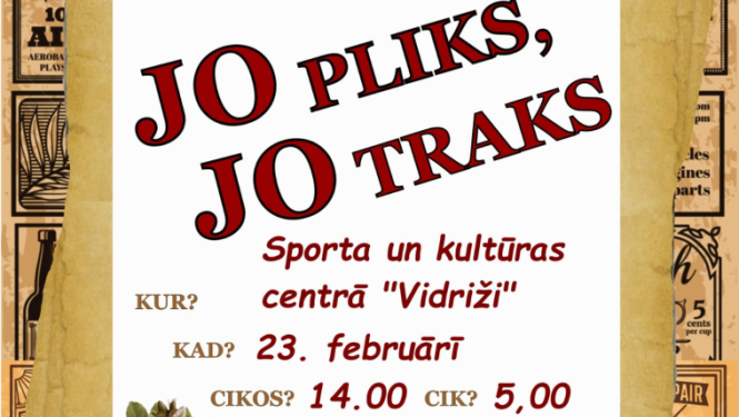 Izrāde – Jo pliks, jo traks