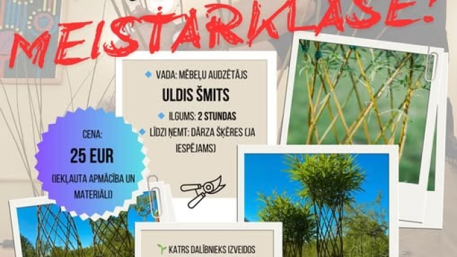 Pīto stādu meistarklase Ropažu bibliotēkā