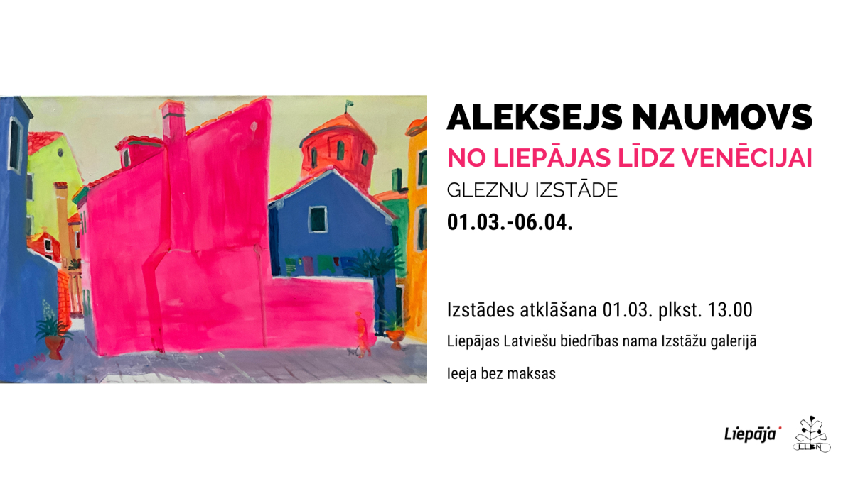 Alekseja Naumova izstādes atklāšana