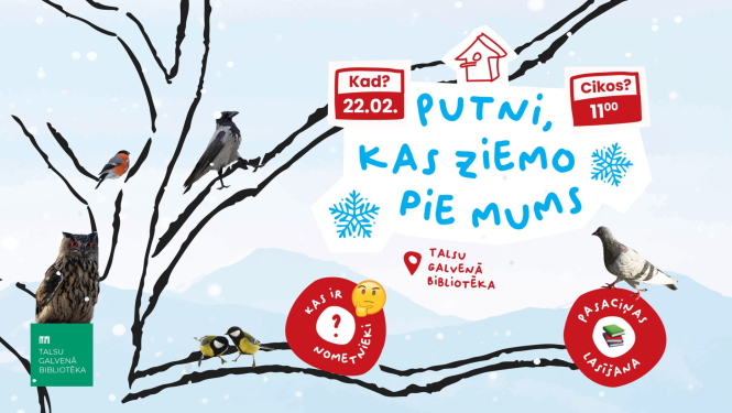 Bērnu rīts „Putni, kas ziemo pie mums”