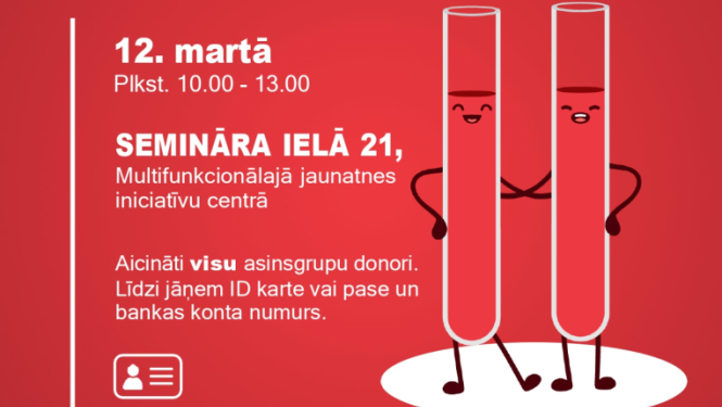 Donoru diena 12. martā