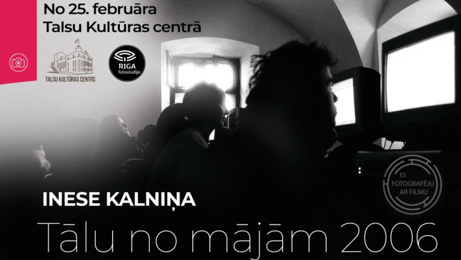 Ineses Kalniņas foto izstādes „Tālu no mājām 2006” atklāšana