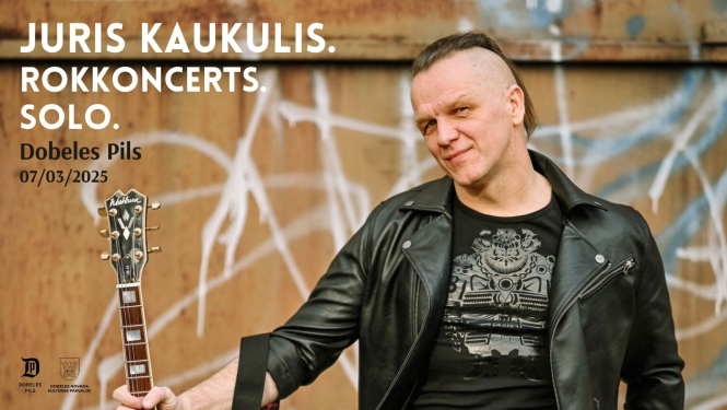 Juris Kaukulis “Rokkoncerts. Solo.” Dobeles Pilī.