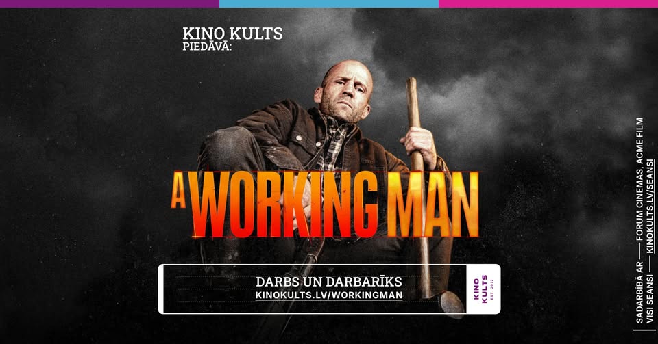 Kino Kulta pirmizrāde: “Darba rūķis” | “A Working Man”