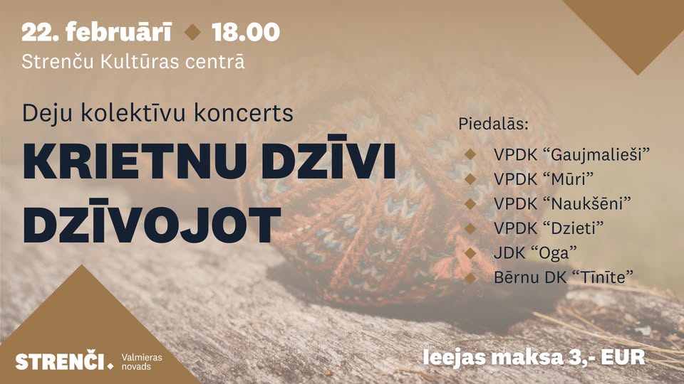 Krietnu dzīvi dzīvojot