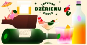 Latvijas dzērienu tirgus Āgenskalna tirgū