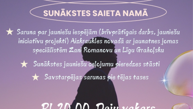 Pasākums “Iedvesmas stāsti” un deju vakars