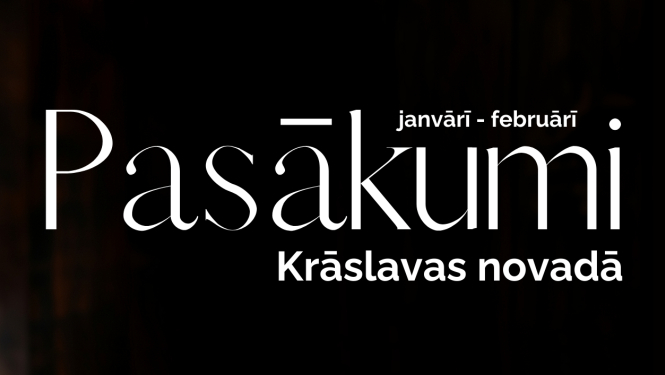 Pasākumi novadā decembrī un janvārī
