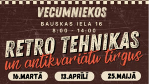 Retro tehnikas un antikvariātu tirgus